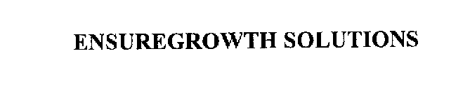 ENSUREGROWTH SOLUTIONS