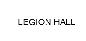 LEGION HALL