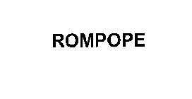 ROMPOPE