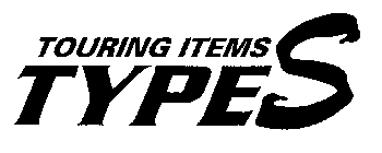 TOURING ITEMS TYPES