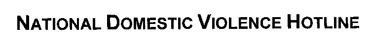 NATIONAL DOMESTIC VIOLENCE HOTLINE