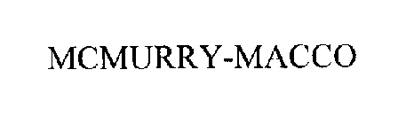 MCMURRY-MACCO
