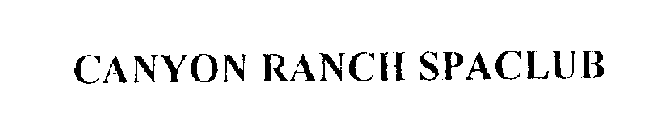 CANYON RANCH SPACLUB
