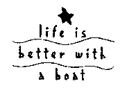 LIFE IS BETTER WITH A BOAT