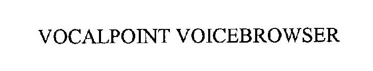 VOCALPOINT VOICEBROWSER