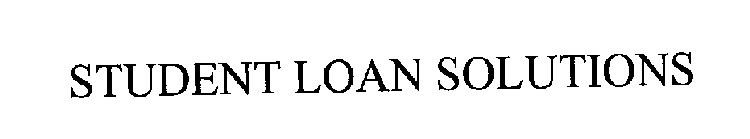 STUDENT LOAN SOLUTIONS