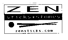 ZEN STICK+STONES ZENSTICKS.COM