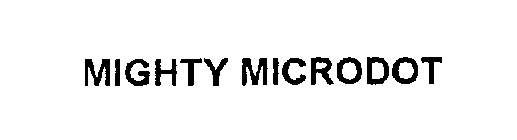 MIGHTY MICRODOT
