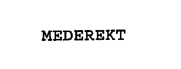 MEDEREKT