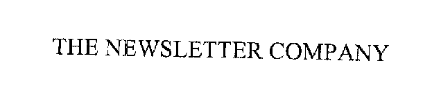 THE NEWSLETTER COMPANY