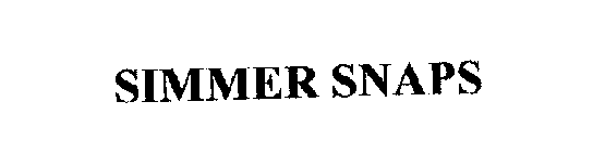SIMMER SNAPS