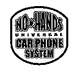 NO HANDS UNIVERSAL CAR PHONE SYSTEM