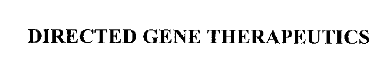 DIRECTED GENE THERAPEUTICS