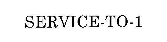 SERVICE-TO-1