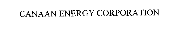 CANAAN ENERGY CORPORATION