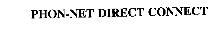 PHON-NET DIRECT CONNECT