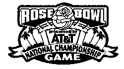 ROSE BOWL NATIONAL CHAMPIONSHIP