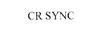 CR SYNC