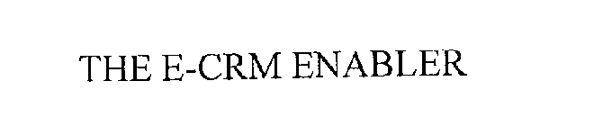 THE E-CRM ENABLER