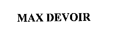 MAX DEVOIR