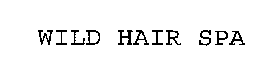 WILD HAIR SPA