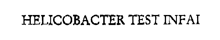 HELICOBACTER TEST INFAI