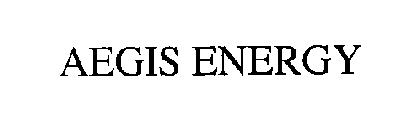 AEGIS ENERGY