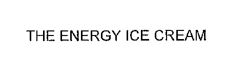 THE ENERGY ICE CREAM
