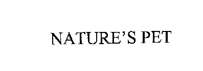 NATURE'S PET