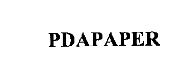 PDAPAPER