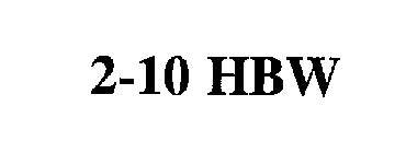 2-10 HBW