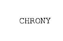 CHRONY