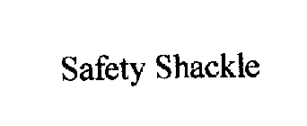 SAFETY SHACKLE