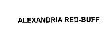 ALEXANDRIA RED-BUFF