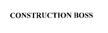 CONSTRUCTION BOSS