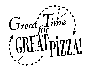 GREAT TIME FOR GREAT PIZZA!