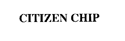 CITIZEN CHIP