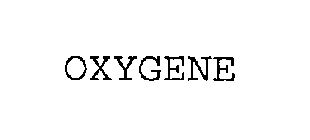 OXYGENE