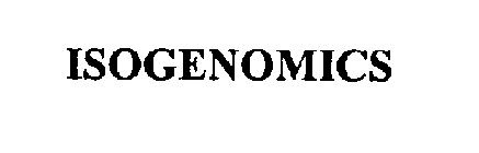 ISOGENOMICS