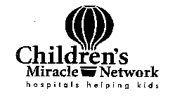 CHILDREN'S MIRACLE NETWORK HOSPITALS HELPING KIDS