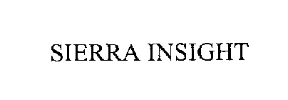 SIERRA INSIGHT