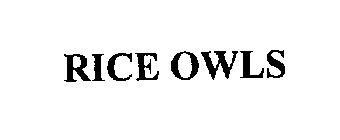 RICE OWLS