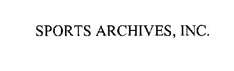 SPORTS ARCHIVES, INC.