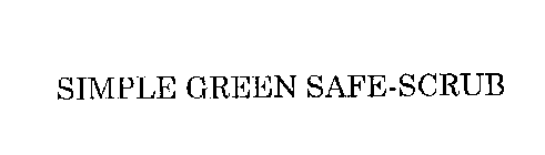 SIMPLE GREEN SAFE-SCRUB