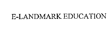 E-LANDMARK EDUCATION