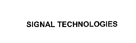 SIGNAL TECHNOLOGIES