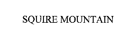 SQUIRE MOUNTAIN
