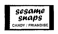 SESAME SNAPS CANDY/ FRIANDISE