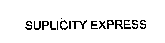 SUPLICITY EXPRESS