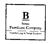 B HOME FURNITURE COMPANY MANUFACTURING & DESIGN SOLUTIONS